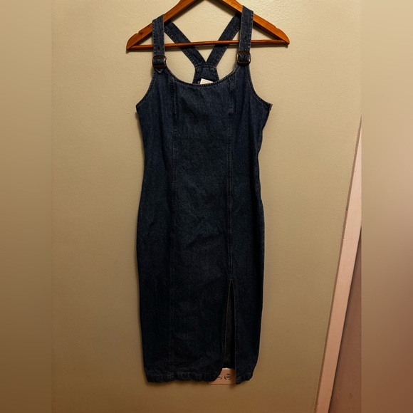 Tickets Dresses & Skirts - Dark Blue Denim Dress